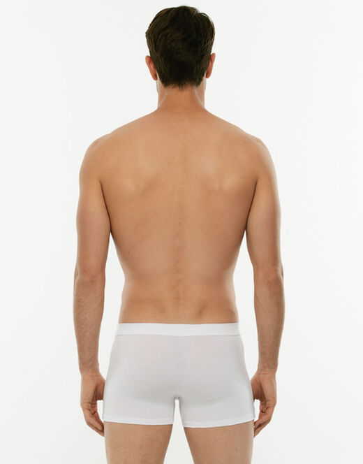 Lovable Boxer Bipack Cotton Stretch In Cotone Elasticizzato, Bianco