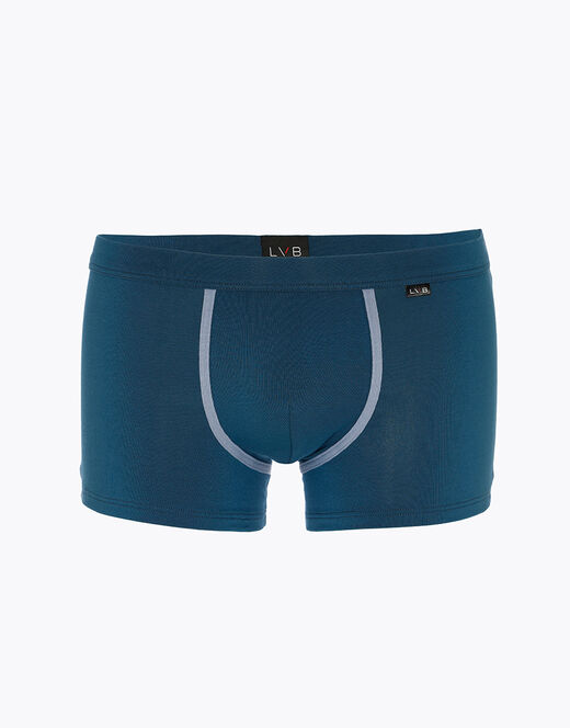 Lovable Boxer Enriched Plain Cotton Modal In Cotone E Modal, Ottanio