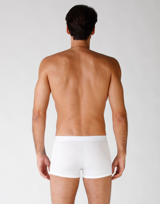 Lovable Boxer In Cotone Elasticizzato, Confezione X4 Bianco