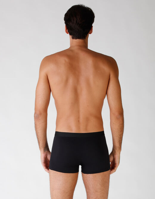 Lovable Boxer In Cotone Elasticizzato, Confezione X4 Nero