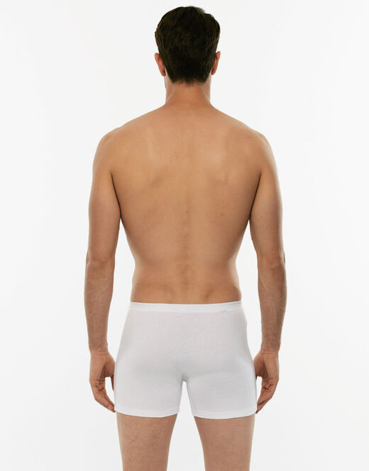 Lovable Boxer Parigamba Bipack In 100% Cotone Pure Cotton, Bianco