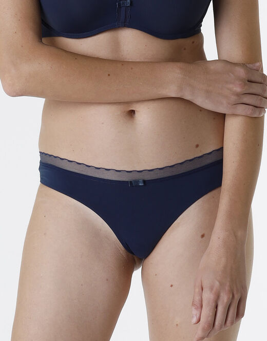 Lovable Brasiliano My Daily Comfort in microfibra, blu scuro