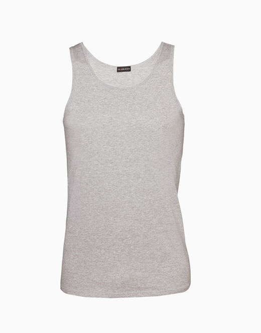 Lovable Canotta 100% Pure Cotton Grigio Melange In Cotone