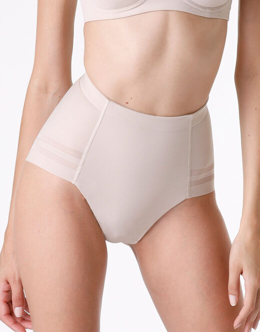 Lovable Guaina Contenitiva Shaping New Fit In Microfibra Doppiata E Tulle, Skin