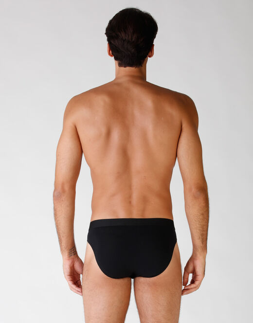 Lovable Bipack Slip In Cotone Elasticizzato, Nero