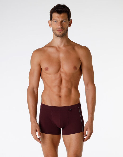 Lovable Boxer in cotone Dynamic Cotton, bordeaux