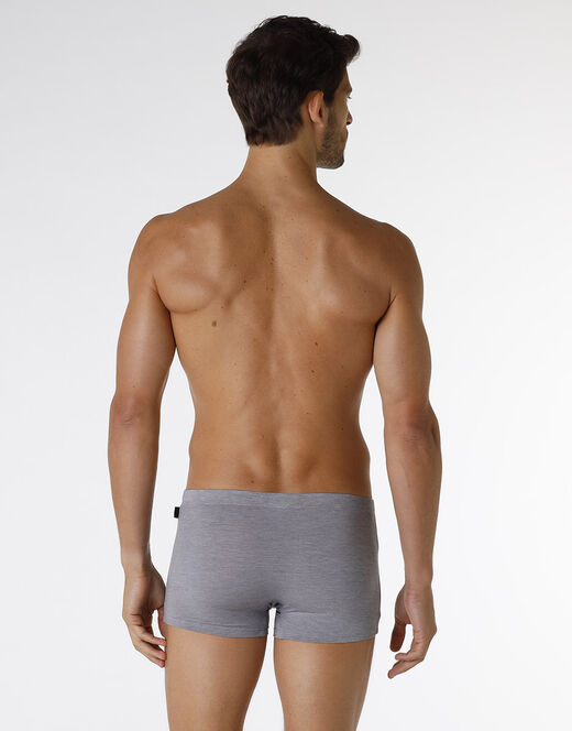 Lovable Boxer Micromodal Fil A Fil, Grigio Melange
