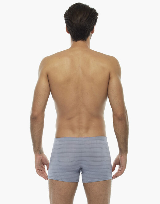 Lovable Boxer Uomo In Micromodal, Grigio Chiaro