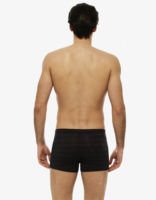 Lovable Boxer Uomo In Micromodal, Nero