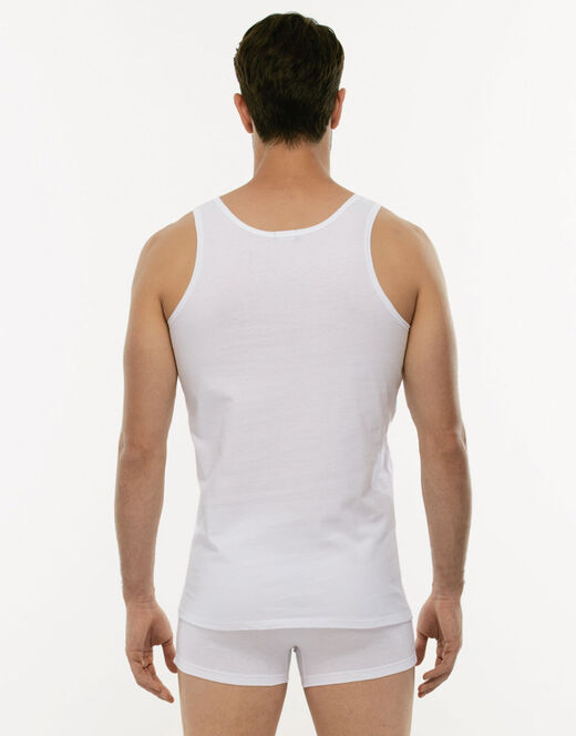 Lovable Canotta 100% Pure Cotton Bianco In Cotone