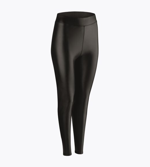 Lovable Leggings Donna In Ecopelle Relax&Go, Nero