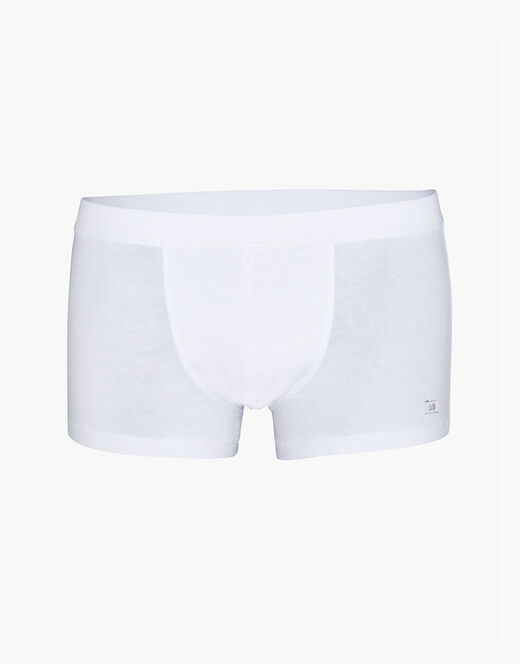 Lovable Short Boxer Supima Premium Cotton, Bianco