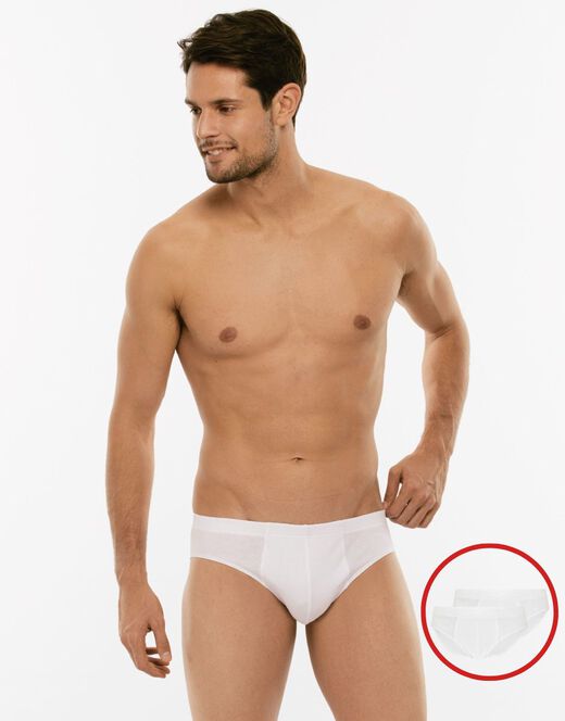 Lovable Slip bipack 100% cotone Pure Cotton, bianco