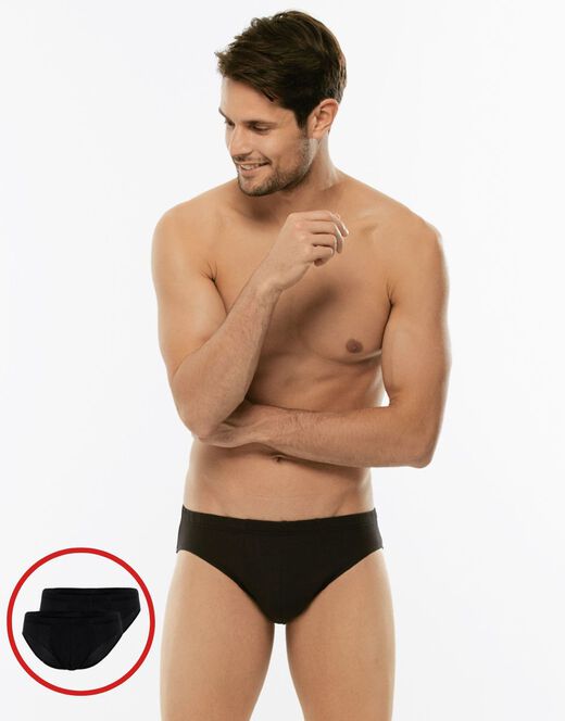 Lovable Slip bipack 100% Pure Cotton, nero