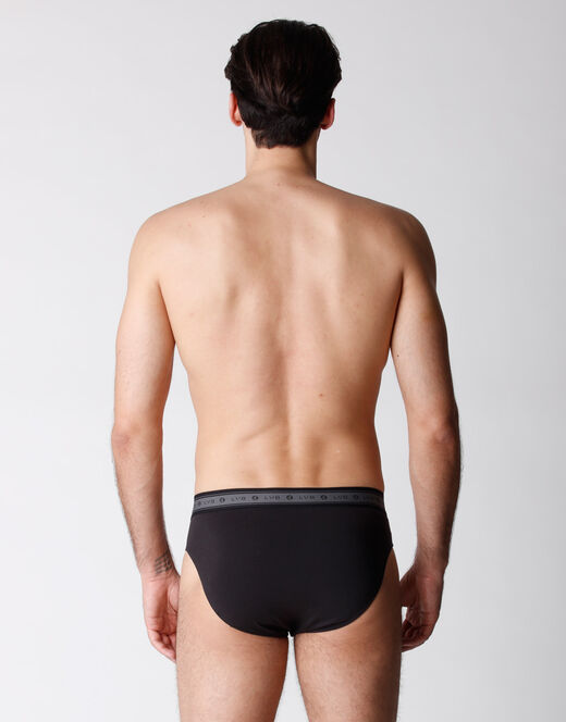 Lovable Slip Bipack Uomo In Cotone Biologico, Nero