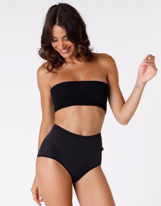 Lovable Slip Maxi Lovely, Nero In Cotone Soft