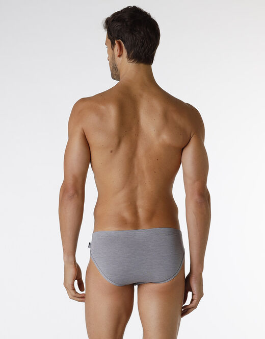 Lovable Slip Micromodal Fil A Fil, Grigio Melange