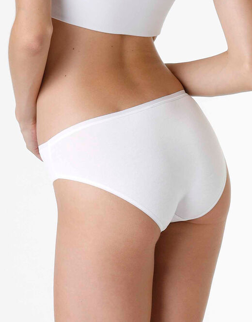 Lovable Slip Mini Lovely In Cotone Modal, Bianco