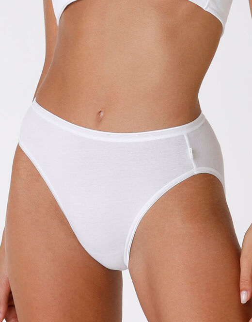 Lovable Slip Tai Lovely, Bianco In Cotone Soft