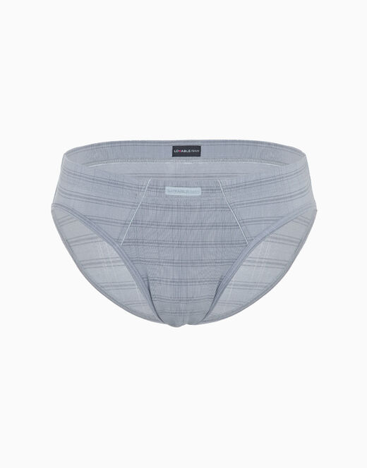 Lovable Slip Uomo In Micromodal, Grigio Chiaro