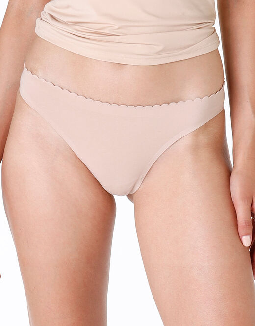 Lovable Multipack Brasiliano Invisible Softness, X3 Nude