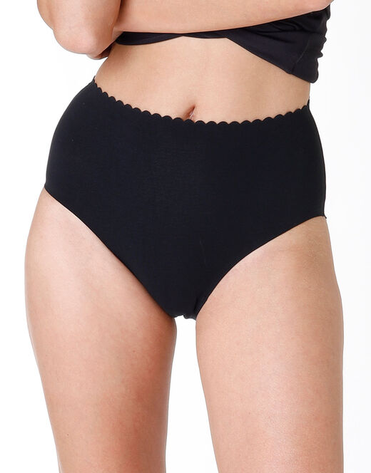 Lovable Multipack Slip Alto Invisible Softness, X3 Nero