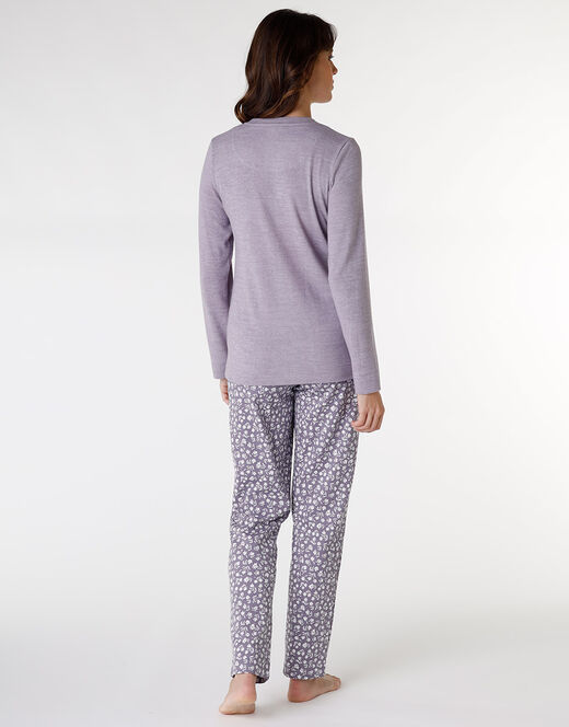 Lovable Pigiama In Interlock Di Cotone, Tornado Con Stampa A Fiori