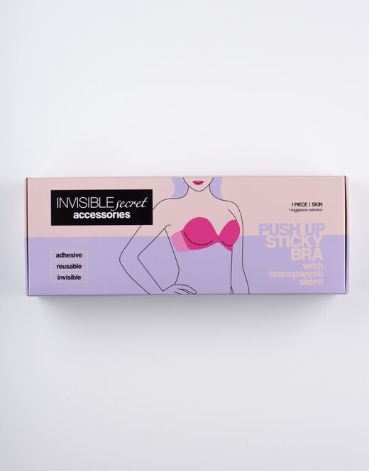 Lovable Reggiseno Adesivo Effetto Push Up Invisible Secret, Skin