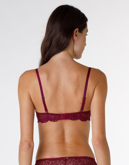 Lovable Reggiseno Imbottito Con Ferretto Exquisite Lace, Bordeaux