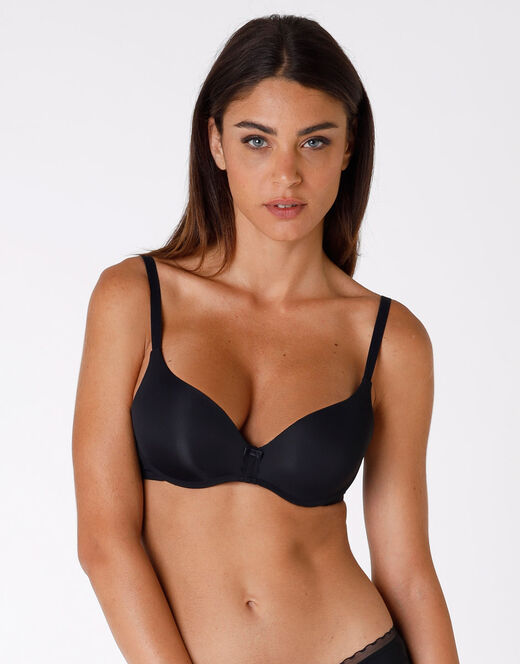 Lovable Reggiseno Push Up Senza Ferretto My Daily Comfort In Microfibra, Nero