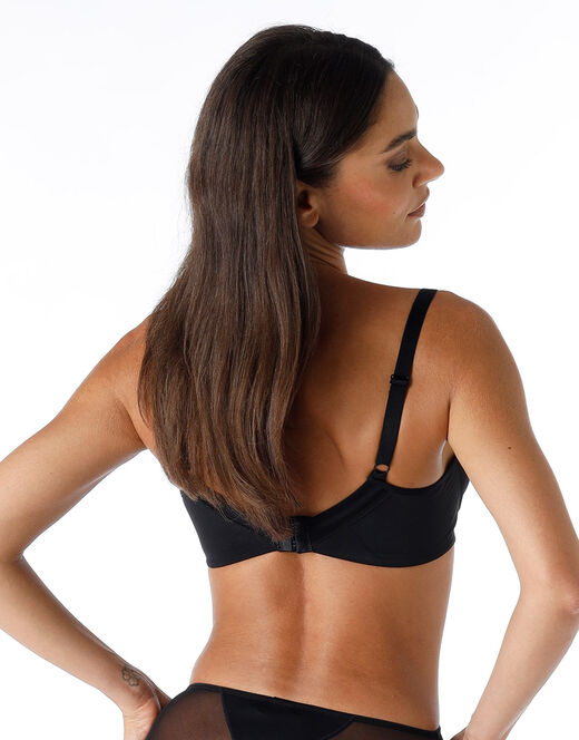 Lovable Reggiseno Senza Ferretto Modern Shaping In Microfibra, Nero