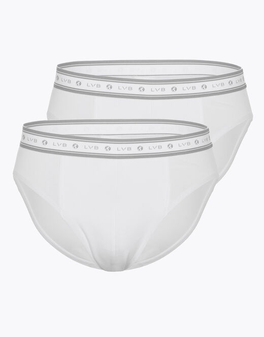 Lovable Slip Bipack Uomo In Cotone Biologico, Bianco