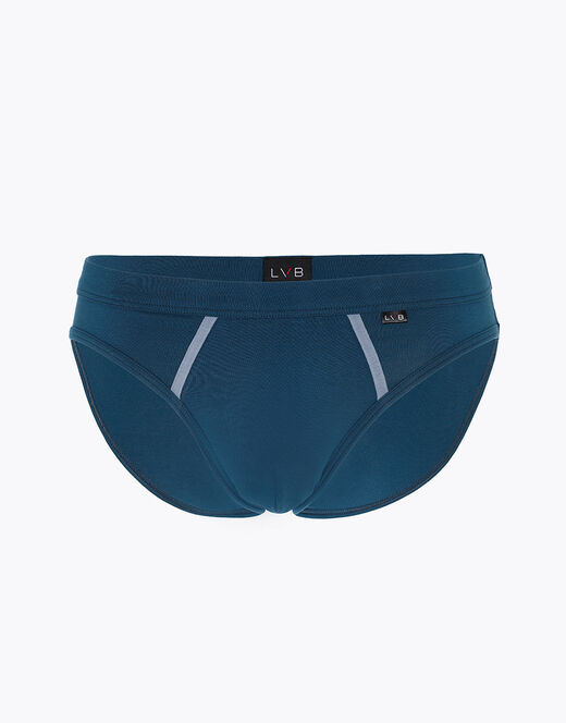 Lovable Slip Enriched Plain Cotton Modal In Cotone E Modal, Ottanio