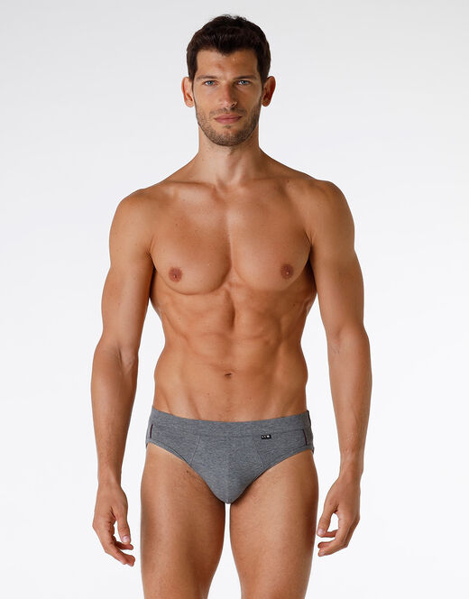Lovable Slip in cotone Dynamic Cotton, grigio melange scuro