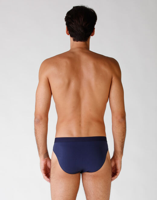 Lovable Slip In Cotone Elasticizzato, Confezione X4 Blu