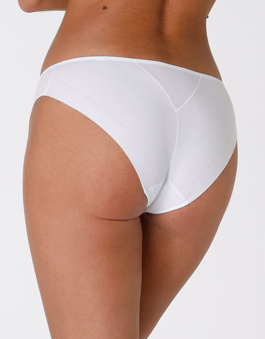 Lovable Slip Invisible Cotton Bianco In Cotone. Massima Invisibilità