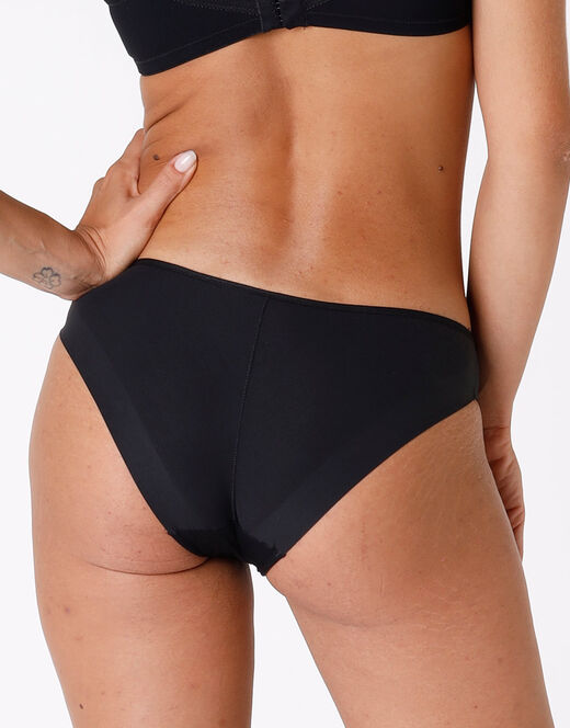 Lovable Slip Invisible Nero In Microfibra. Massima Invisibilità