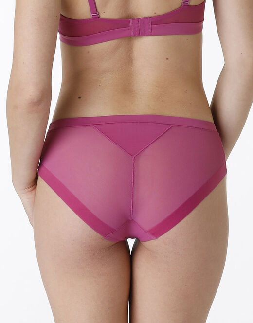 Lovable Slip Invisible Ultralight In Microfibra E Tulle, Rosa Sorbetto