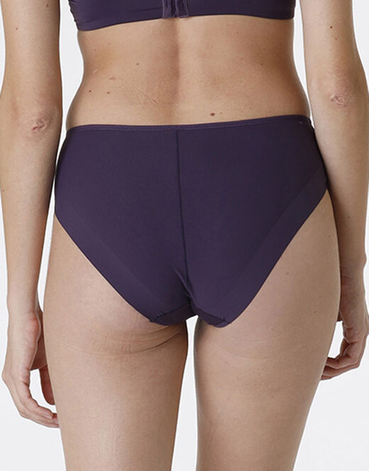 Lovable Slip Midi Invisible In Microfibra, Tornado Scuro