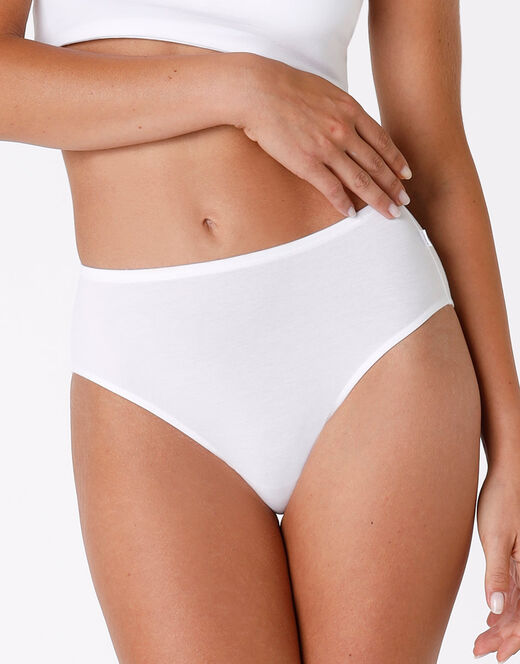 Lovable Slip Midi Lovely Bianco In Cotone Modal Vellutato