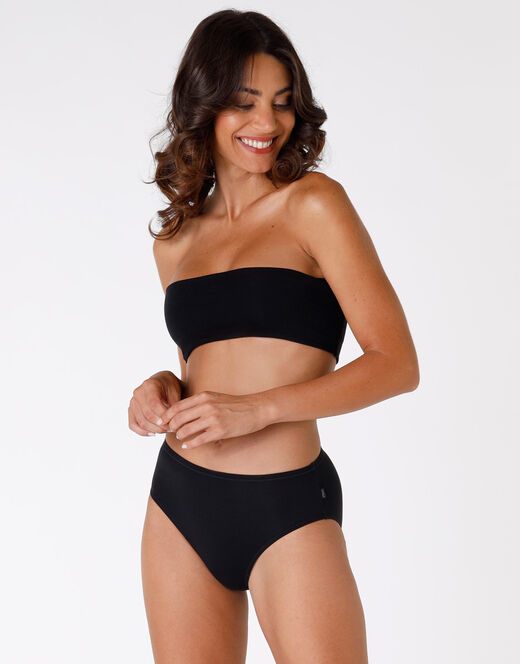 Lovable Slip Midi Lovely Nero In Cotone Modal Vellutato