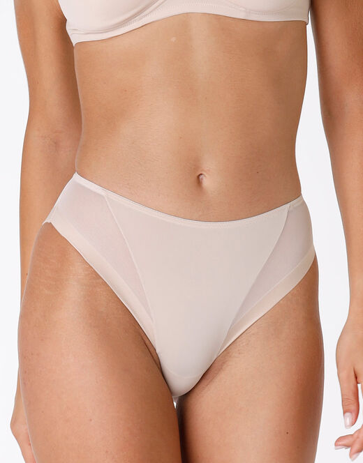 Lovable Slip Midi Sgambato Invisible Ultralight Skin In Microfibra E Tulle. Massima Invisibilità