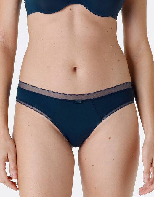 Lovable Slip My Daily Comfort in microfibra, blu scuro