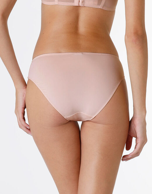 Lovable Slip Trendy Lurex In Microfibra E Pizzo, Neutro