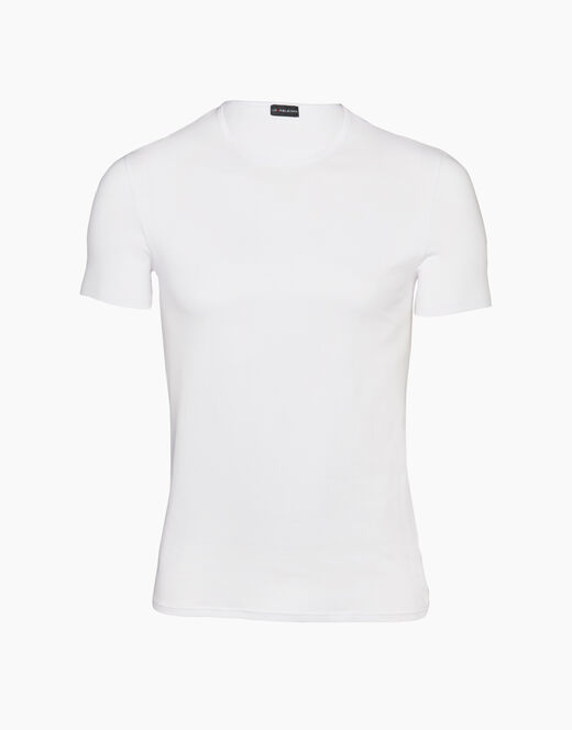 Lovable T-Shirt Girocollo Cotton Stretch In Cotone Elasticizzato, Bianco