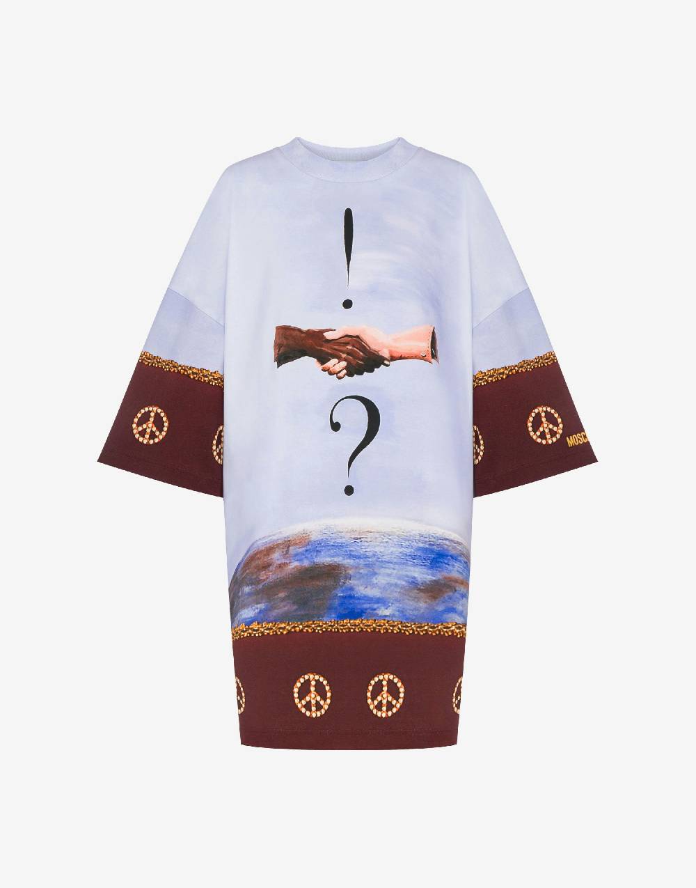 Love Moschino Abito in interlock di cotone Volemosebbene