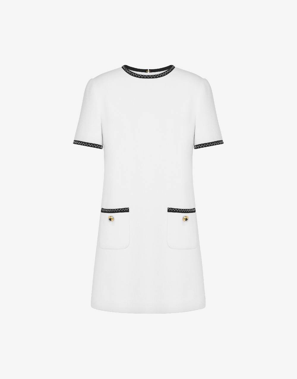 Love Moschino Abito maniche corte Gold Heart Buttons