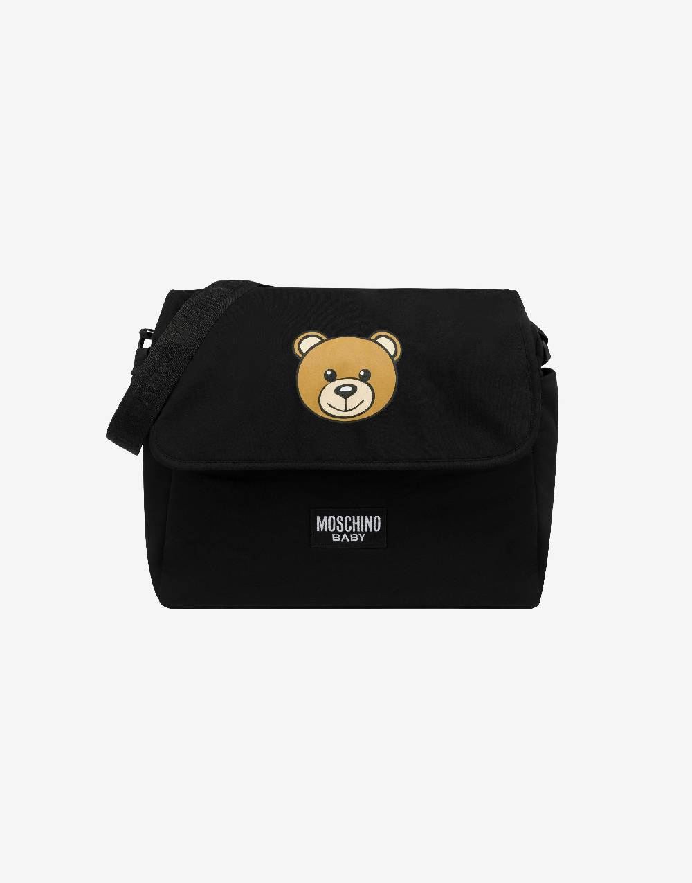 Love Moschino Borsa mamma con fasciatoio Teddy Print