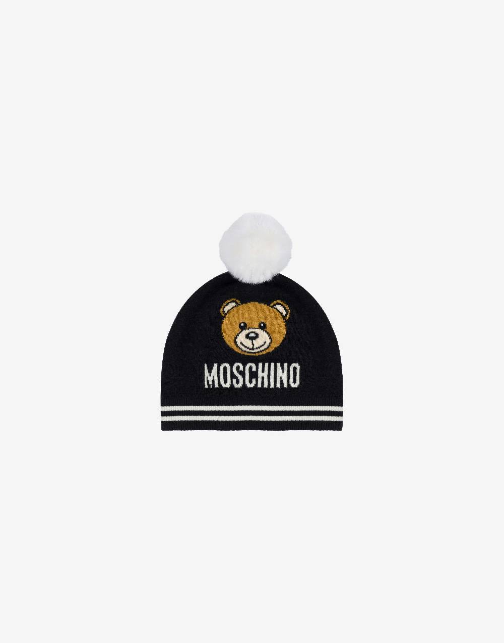 Love Moschino Cappello in maglia Moschino Teddy Bear