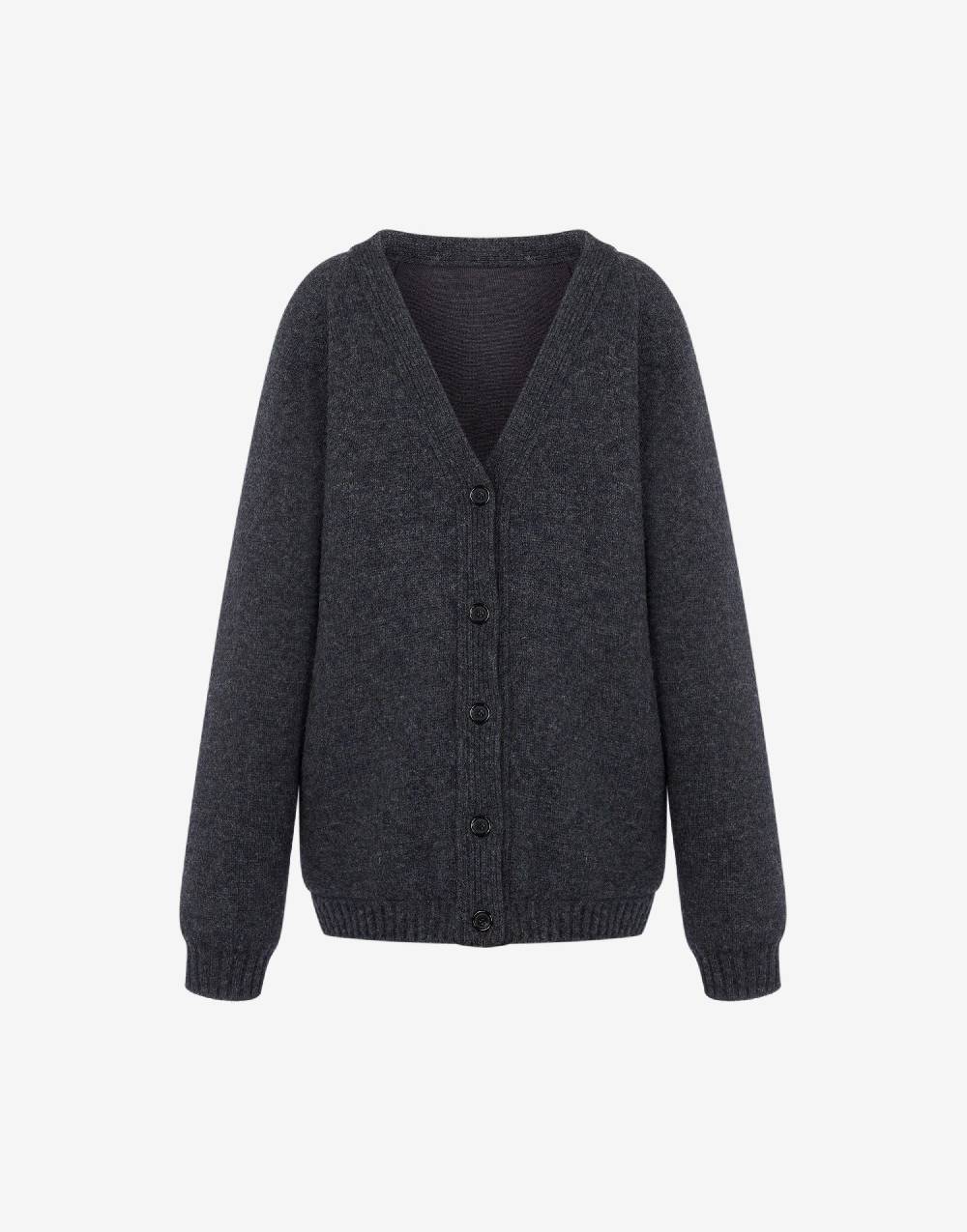 Love Moschino Cardigan oversize in shetland 100% Enlarge